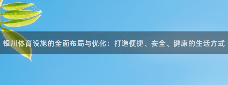 意昂体育4招商电话地址：银川体育设施的全面布局与优化