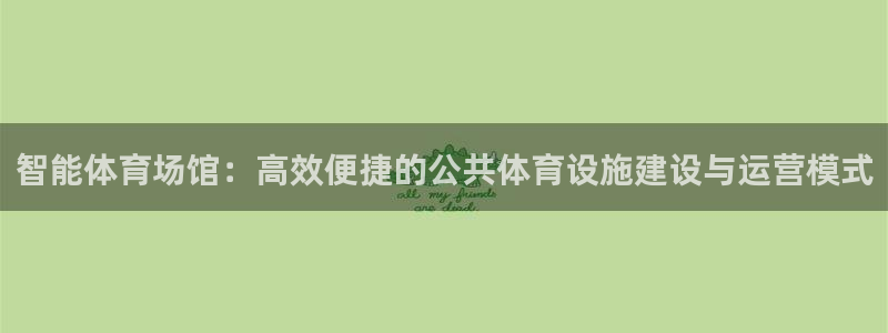 意昂体育4是干嘛的公司：智能体育场馆：高效便捷的公共